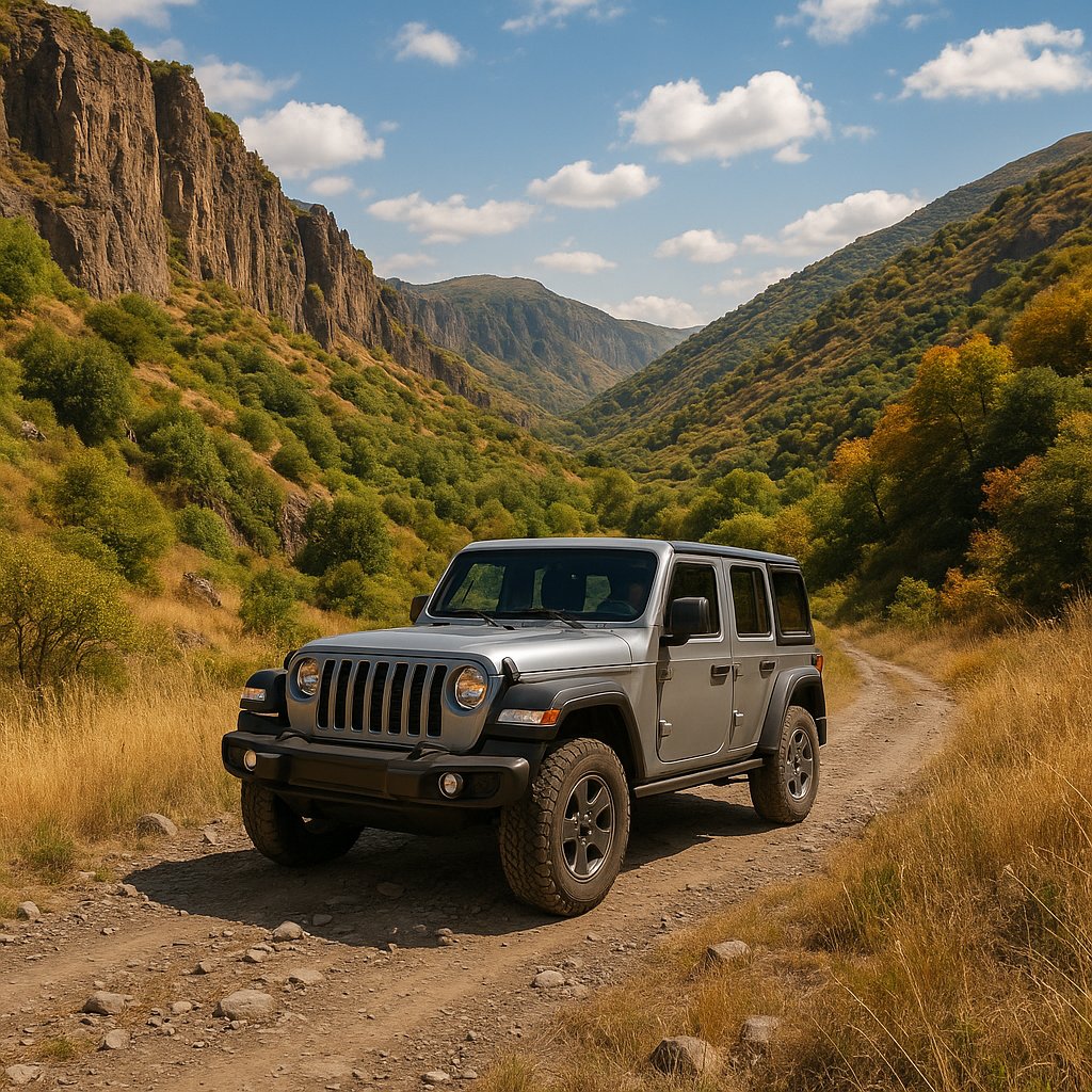 Jeeping in Garni